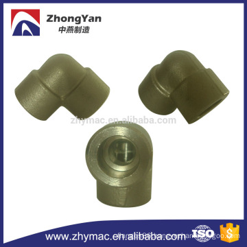 Forged carbon steel pipe fittings 90 degree forged socket welding elbow